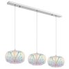 Globo Juana 3-Light Dining Table Pendant Light 90 cm E27, Modern Retro Style