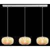 Globo Juana 3-Light Dining Table Pendant Light 90 cm E27, Modern Retro Style