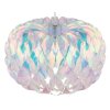 Globo Juana Pendant Light Hanging Lamp With Blossom Shade E27 For Dining Table