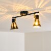 VANTAA ceiling light black-gold, 2-light sources