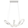 Globo Evangeline LED Ring Pendant Light for Dining Room, 60 cm, 45 W, 5600 lm, 2700-6000 K