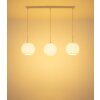 Globo Andre 3-Light Globe Pendant Light for Dining Room and Kitchen, E27, 90 cm