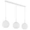 Globo Andre 3-Light Globe Pendant Light for Dining Room and Kitchen, E27, 90 cm