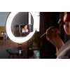Globo Delgado LED selfie ring light with phone holder for content creation, 63 cm