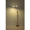 Globo Silvio LED floor lamp, twin-head couch reading lamp, 173 cm, 1400 lm, modern