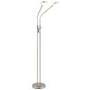Globo Silvio LED Floor Standing Lamp, dual-head Reading Lamp, 1400 lm, 2700-4000 K