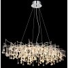 Globo Maxine 14-light dining room pendant light, modern for kitchen and hallway