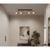Globo Milley 4-Light Ceiling Spotlight Bar E27 40W, modern ceiling spotlight