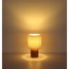 Globo Jannie Decorative Table Lamp with Pleated Shade, E27, 40W, Modern Retro