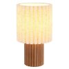 Globo Jannie Decorative Table Lamp with Pleated Shade, E27, 40W, Modern Retro