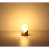 NOWA Alisa globe table lamp, modern sculptural accent lamp for living room