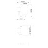 Globo Eileen Wandleuchte als Wandspot mit Schalter, E27, 40 Watt, modern