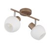 Globo Eileen ceiling spotlight ceiling light, twin-head E27 40 Watt, modern for living room and kitchen