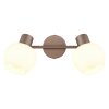 Globo Eileen ceiling spotlight ceiling light, twin-head E27 40 Watt, modern for living room and kitchen