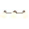 Globo Eileen 3-Light Ceiling Light, modern ceiling lamp for kitchen, hallway and living room