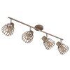 Globo Olin Modern 4-Light Ceiling Spotlight, Ceiling Light for Kitchen, Hallway