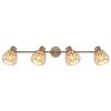 Globo Olin Modern 4-Light Ceiling Spotlight, Ceiling Light for Kitchen, Hallway