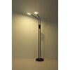 Globo Silvio LED floor lamp, 2-light reading lamp for living room, modern, 173 cm