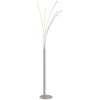 Globo Bizzy LED Stehlampe modern mit geschwungenen Lichtarmen als Leseleuchte