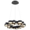 Globo Darla modern LED circular dining room pendant light, 59 cm, 3000 K, 3900 lm, 36 W