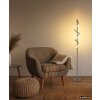 Globo Spiro modern LED sculptural spiral floor lamp, 140 cm, 3000 K, 1400 lm, 12 W