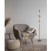 Globo Spiro modern LED sculptural spiral floor lamp, 140 cm, 3000 K, 1400 lm, 12 W