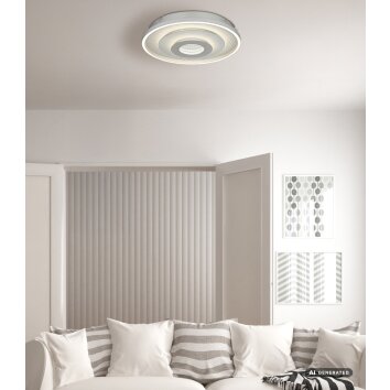 Globo Miles LED Ceiling Light Round 40 cm 3990 Lumen 3000-6000 Kelvin 30 Watt