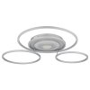 Globo Miles Modern LED Ring Ceiling Light with Remote Control for Living Room