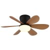 Globo Delores LED Remote-Controlled Ceiling Fan with Light 2700-6500K 560 lm 5W