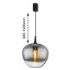 Globo Maxy kugelförmige Pendelleuchte modern 1-flammig E27 40 cm für Esszimmer und Küche