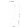 Globo Maxy kugelförmige Pendelleuchte modern 1-flammig E27 40 cm für Esszimmer und Küche