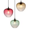 Globo Solveig modern round pendant light, 3-light pendant light for dining room