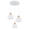 Globo Swanson 3-Light Modern Dining Table Pendant Light for Kitchen and Hallway