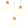 Globo Swanson 3-Light Modern Dining Table Pendant Light for Kitchen and Hallway