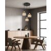 Globo Swanson modern cluster pendant light, 3-light pendant light E27 Ø 40 cm