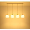 Globo Swanson 4-Light Oblong Pendant Light 113 cm for Dining Table and Kitchen, Modern