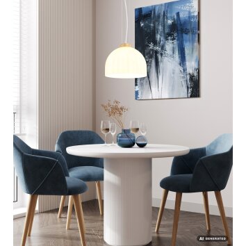 Globo Swanson Hängelampe für Esstisch, modern, rund, Ø 30 cm, 40 Watt