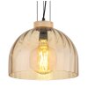 Globo Swanson Modern Dining Table Pendant Light with Glass Shade E27 Ø 30 cm