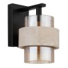 Globo Daren E27 Modern Angular Wall Sconce Wall Light for Hallway Living Room