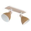 Globo Lyndon 2-light ceiling spotlight E14 40 Watt modern for kitchen and hallway