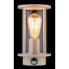 Globo Gracey Modern Angular Outdoor Wall Lantern with Motion Sensor E27 60 W