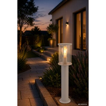 Globo Gracey modern outdoor bollard light garden path light E27 60W 60 cm