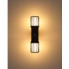 Globo Mervin Modern Outdoor Wall Light with Motion Sensor for Garage Entrance