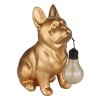 Globo DOGLI LED Solarleuchte Hund, Hunde Lampe für Garten und Weg, 3000 Kelvin, 6 Watt