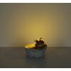Globo Solar Cat Flower Basket Modern Outdoor Solar Light LED 3500 Kelvin 8 Watt