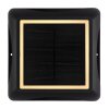 Globo AKRON LED Modern Square Solar Wall Light with Switch for Outdoor Path Lighting
