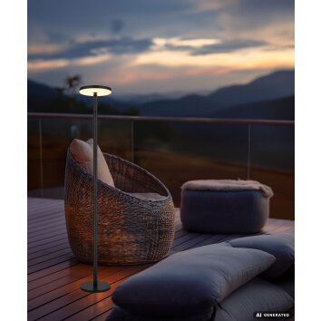 Globo DYNARO LED Solar Garden Path Light for Outdoors, Modern Path Lighting