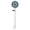 Globo ROSALI LED antique outdoor solar garden stake light windmill tulip, 3000 K, 6 W