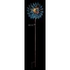 Globo ROSALI LED antique outdoor solar garden stake light windmill tulip, 3000 K, 6 W