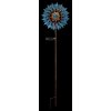 Globo ROSALI LED antique outdoor solar garden stake light windmill tulip, 3000 K, 6 W
